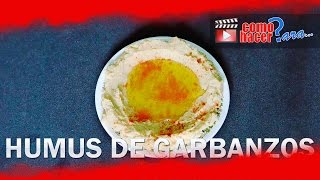 Cómo hacer HUMUS DE GARBANZOS [upl. by Virginia44]