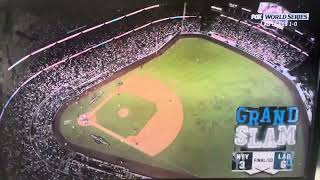 DODGERS WALK OFF GRAND SLAM BY FREDDIE FREEMAN IN GAME 1 OF THE WORLD SERIES [upl. by Reamy]