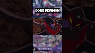 DONE DEVIMON digimon done devil shorts short [upl. by Dory]