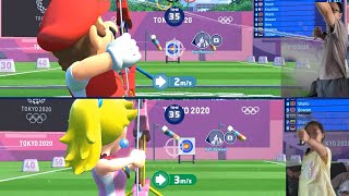 Family Fun 110m Hurdles amp ArcheryMotion Control  Mario amp Sonic at the Olympic Games Tokyo 2020 [upl. by Buff32]