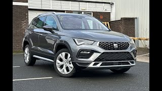 Brand New SEAT Ateca XPERIENCE 15TSI 150 DSG Euro 6 in Graphene Grey  SEATCupra Crewe [upl. by Arrik323]