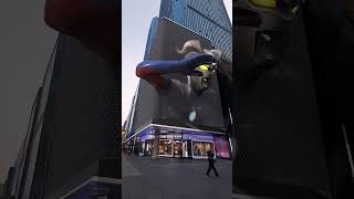 3D Billboards The Next Big Thing in Advertising  youtubeshorts ytshorts 3dbillboard china [upl. by Hector]