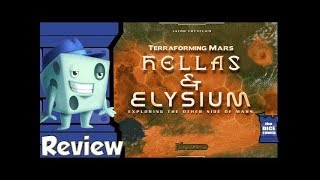 Terraforming Mars Hellas amp Elysium Review  with Tom Vasel [upl. by Hubble]