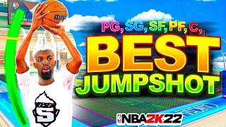 BEST JUMPSHOTS for EVERY BUILD in NBA 2K22 100 GREENLIGHT FASTEST JUMPSHOTS w BEST BADGES NBA2K22 [upl. by Morse]