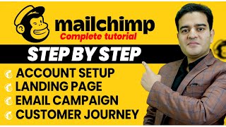 Mailchimp Complete Tutorial  Mailchimp Email Marketing Step By Step Tutorial For Beginners [upl. by Dehnel]