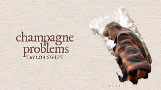 Taylor Swift  champagne problems Lyric Video HD [upl. by Alexandros]