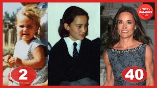 Pippa Middleton ⭐ Transformation From 2 To 40 Years Old [upl. by Matthieu]