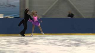 5 Florence CLARKE  Tim DIECK GER  ISU JGP Riga Cup 2013 Junior Ice Dance Short Dance [upl. by Jabon860]