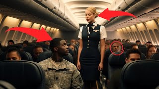 Black Soldier Denied First Class Seat by Woman Unaware of Whos Watching From Behind… [upl. by Lillie479]