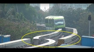 MUMBAI MONORAIL  Dont Miss The End amp See Something called TURNOUT Never Seen Before [upl. by Erdied156]