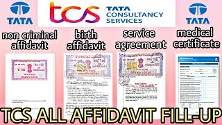 TCS BGC DOCUMENTS UPLOAD TCS ALL AFFIDAVIT FILLUP SERVICE AGREEMENT NCATCS BGC DOCUMENTS UPLOAD [upl. by Laureen52]