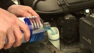 How to Top up a Windscreen Washer Bottle  Video Guide [upl. by Ellened668]