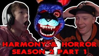 HARMONY AND HORROR SEASON 2 REACTION  Part 1 [upl. by Savitt]