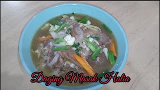 Daging Masak Halia [upl. by Yxor]