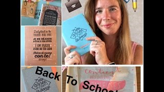 Back To School 📘 agenda  Mr wonderful rentrée 20162017 [upl. by Kari]