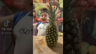 Fruit chop🍍🍅🍓🍇 fun baby short fruit [upl. by Aleehs]