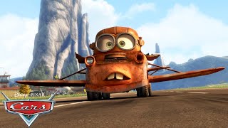 Mater Learns How to Fly  Pixar Cars [upl. by Einaffets]