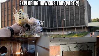 Lots left behind inside Hawkins Lab EXPLORING Hawkins Lab from Stranger Things Part 2 [upl. by Michigan70]