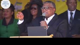 Fikile Mbalula take a swipe at Jacob Zuma amp MK Party while speaking at Funeral [upl. by Ahsini]