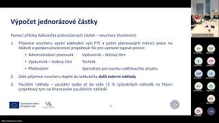 Záznam z distančního semináře pro příjemce – Výzva č 0222009 Smart Akcelerátor I  druhá část [upl. by Clarhe]