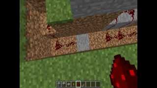 How to make a pit fall trap in minecraft [upl. by Odraccir]