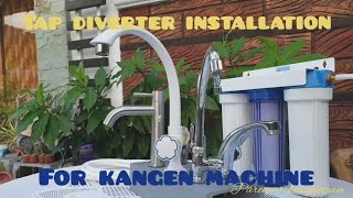 KANGEN MACHINE DIVERTER INSTALLATION [upl. by Ahsitil212]