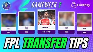 FPL GW2 TRANSFER TIPS  Who to buy sell amp hold ✅  Fantasy Premier League 2425 [upl. by Aihtekal]