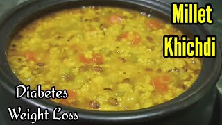 Millet Khichdi Recipe  Foxtail Millet Khichdi Recipe  Foxtail Millet Recipes For Weight Loss [upl. by Mcginnis]