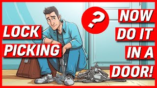 LOCK PICKING  Different in a Door [upl. by Cira501]