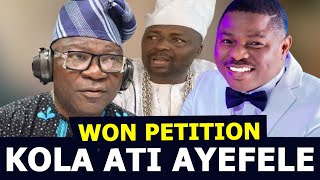 AWON ONISESE KO PETITION AGAINST KOLA OLOOTU WON PE YINKA AYEFELE NIJA LORI INTERVIEW TO SE [upl. by Cherrita]