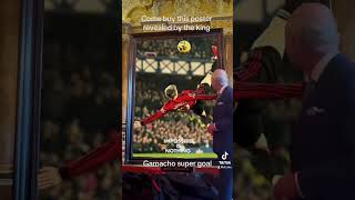 garnacho kingcharles supergoal drkestiktok poster football premierleague [upl. by Ennayram]