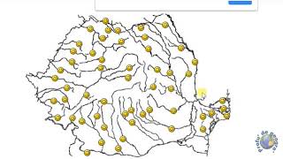 Raurile Romaniei joc geografie [upl. by Keavy]