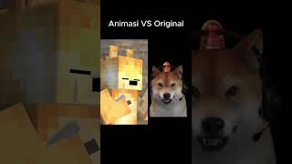 Animasi VS Original obit teriak ft Obit Minecraft Animasi [upl. by Butta]