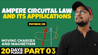 82 Ampere Circuital Law and its Applications  Pledge 2023  MEC  CBSE NCERT Physics baba 20 [upl. by Erusaert]