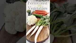 Fermented Vegetables For Gut Health nutrition healthy guthealth [upl. by Elacim504]