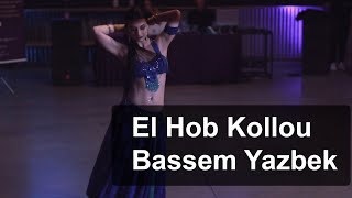 El Hob Kollou  Bassem Yazbek  Aline Mesquita Dança do Ventre  Porto AlegreRSBrasil [upl. by Allyson987]