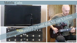 Matrix VB800NL212 with the Atomic Amplifire 12 [upl. by Wallford]