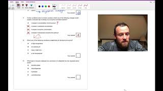 Enzymes Multiple Choice OCR A Level Biology 24 [upl. by Oilla277]