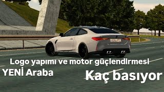 KAÇ BASIYOR STOCK HALDEYKEN CAR PARKİNG MULTİPLAYER 1 LOGO YAPIMI VE MOTOR GÜÇLENDİRMESİ keşfet [upl. by Aytnahs]