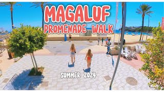 MAGALUF PROMENADE WALK 2024 Whats New Bars Restaurants Clubs [upl. by Trill]