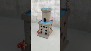 destroying a beautiful miniature clay house 😱309 [upl. by Anthia]