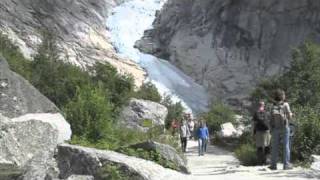 Briksdalsbreen Glacier  August 10th 2010 [upl. by Ainsley]