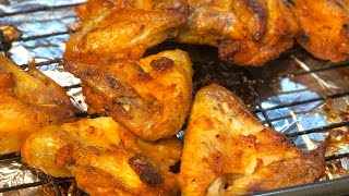 Crispy Oven Baked Chicken Wings Recipe  Baked Chicken Recipe [upl. by Peters]