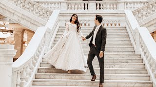 He sees me in my WEDDiNG DRESS for the FiRST time  Emotional First Look [upl. by Durware]