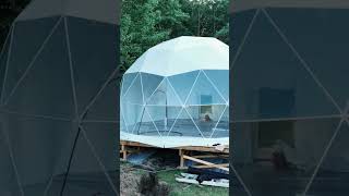 Geodesic Dome Glamping Project [upl. by Anneh]