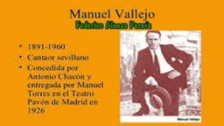 MANUEL VALLEJO CANTA POR FANDANGOS [upl. by Cathyleen373]