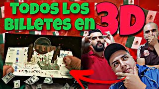 REACCIÓN 🇲🇽❤️ TODOS LOS BILLETES DE MEXICO CON REALIDAD AUMENTADA 😯 EL ÚLTIMO ES BELLÍSIMO ❤️ [upl. by Guod]