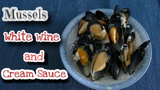 Mussels in White Wine and Cream Sauce [upl. by Emor]