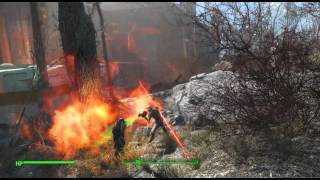 Fallout 4 Provisioner going through Saugus Ironworks [upl. by Brinson]