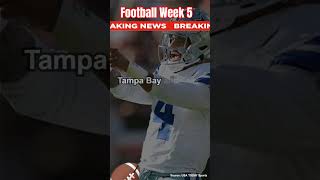 Falcons vs Buccaneers nfl football week5 usa shorts [upl. by Batha]